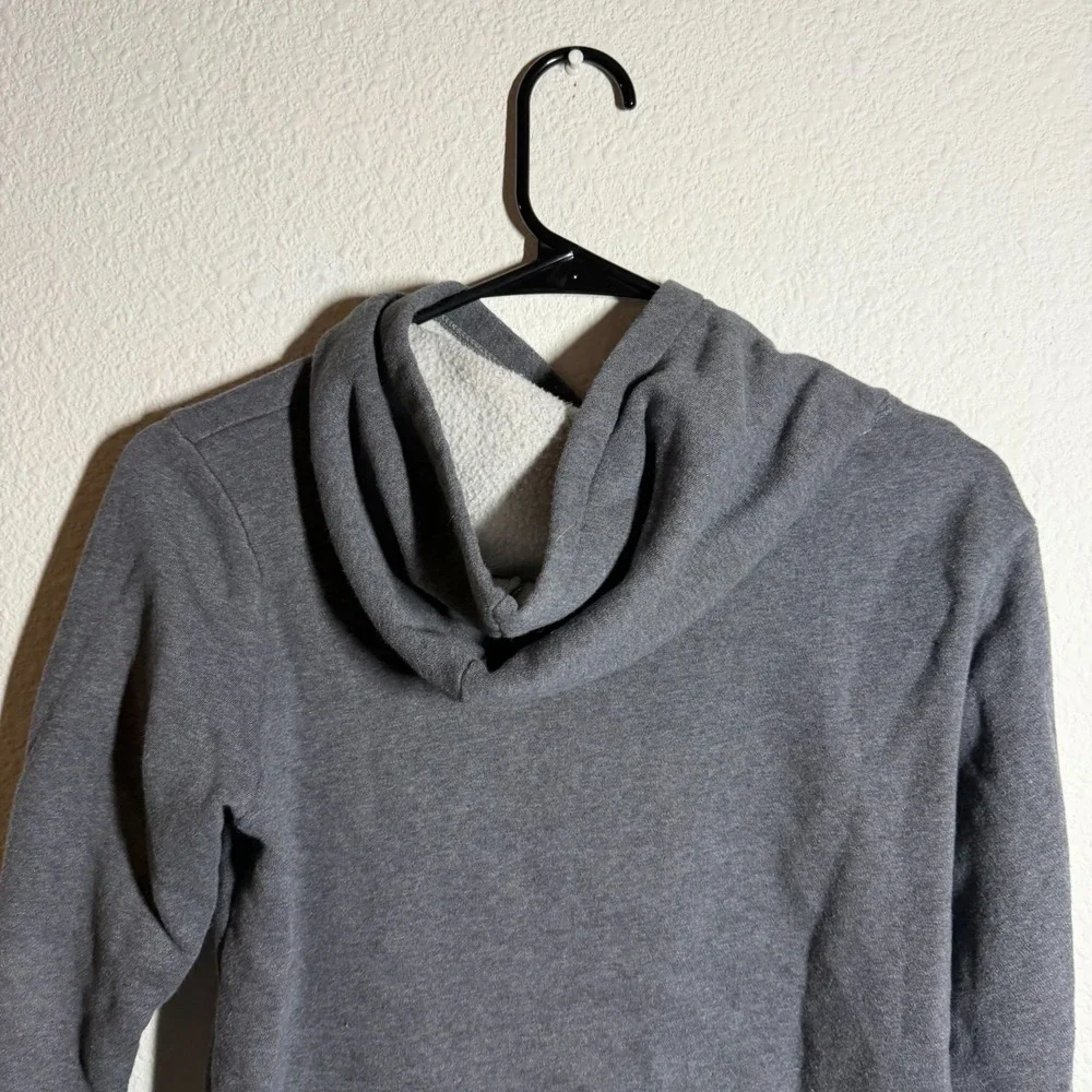 Nike Air Jordan Hoodie Boys Medium‎ Gray Fleece Lined Graphic Winter Casual